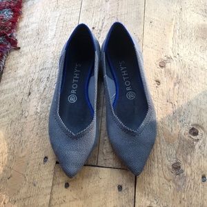 Rothy’s Point Cloud’s Grey Birdseye size 8